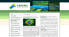 Desktop Screenshot of cdpema.com.br